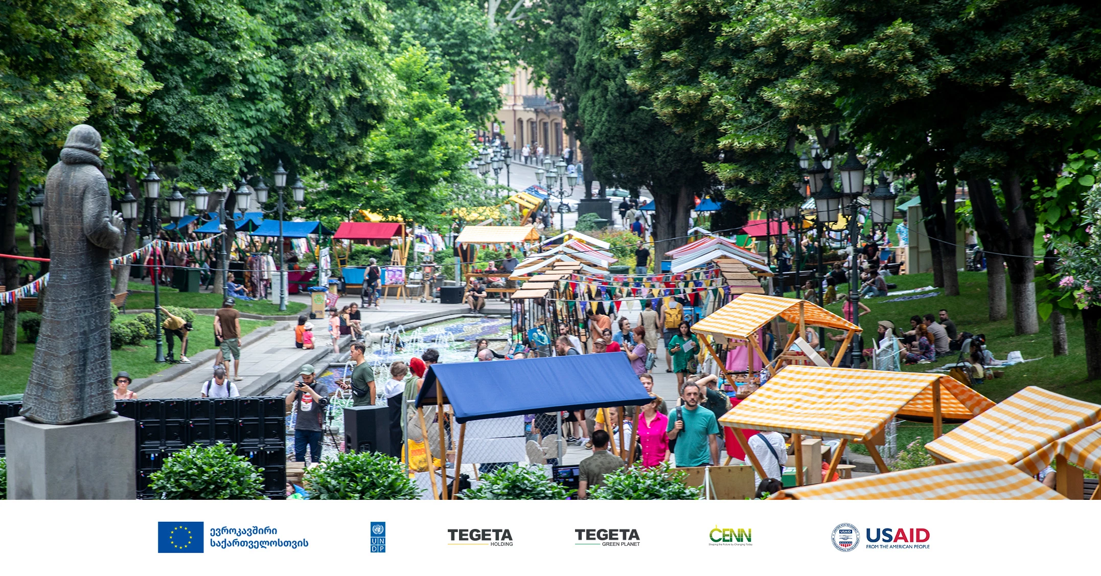 With the support of “Tegeta Holding” and “Tegeta Green Planet”, Green Market - a social festival was held