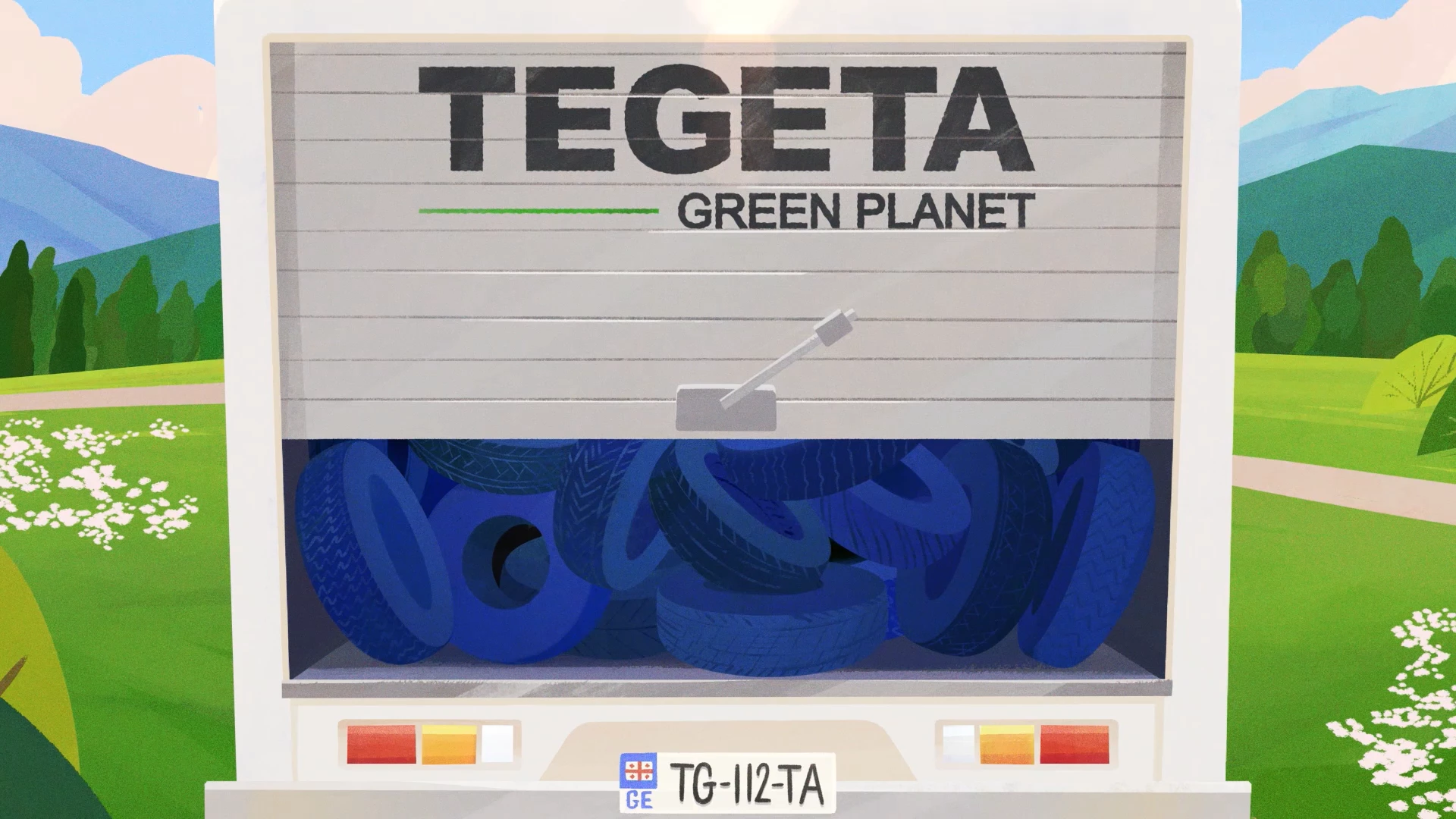 “Tegeta Green Planet”s environmental video at “Tegeta” affiliates